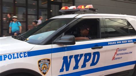 Nypd Esu And Nypd Counter Terrorism Bureau Units Responding To A Meat