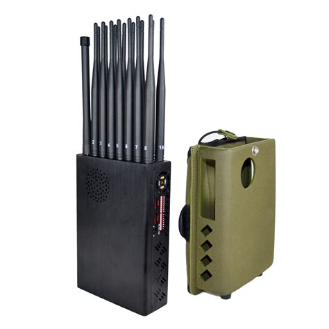 2020 16 Watt New Handheld 16 Bands Cell Phone Signal Jammer With Nylon