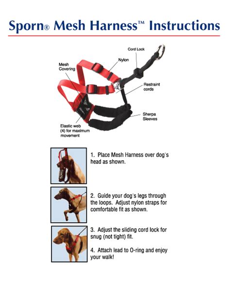 Easy Walk Harness Instructions With Pictures