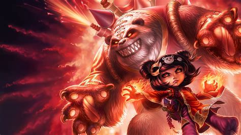 League Of Legends Annie Panda Uhd 4k Wallpaper Pixelz