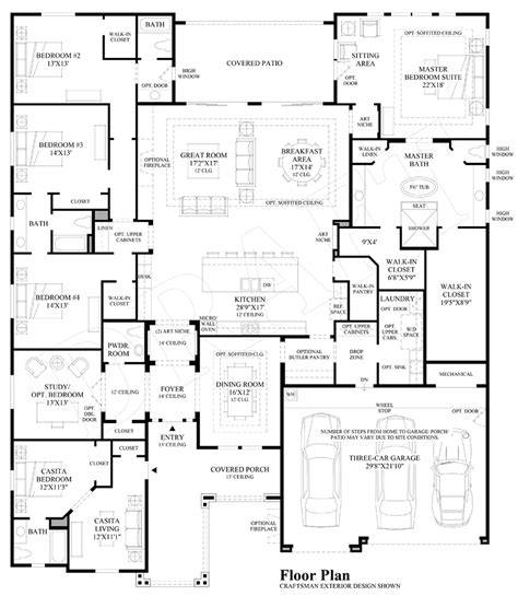 Universal Casita House Plan Custom Contemporary