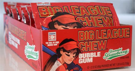 Slammin Strawberry Is Exclusive Flavor Of Big League Chew Softball