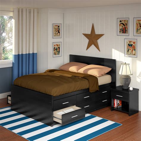 Boys full size bedroom set. Have to have it. Sonax Willow Full/Double Captains Storage ...