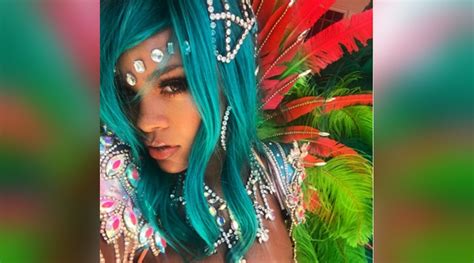 rihanna s risqué carnival costume is incredibly gorgeous is this her best yet fashion news