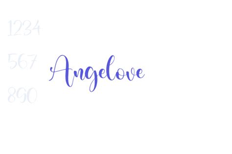 Angelove Font Free Download Now