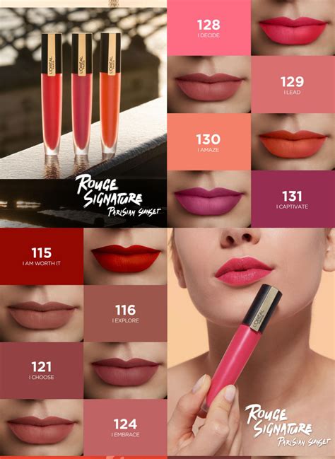 L Oréal Paris Rouge Signature Matte Lip Tint Makeup [12 12 Sale] Lazada Ph Loreal Lipstick