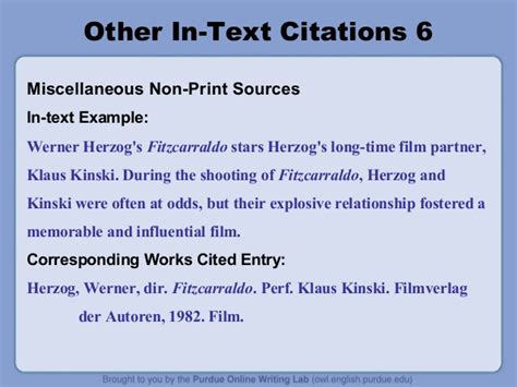 Apa is the citation style of the american psychological association. 51 Mla Format Film Citation