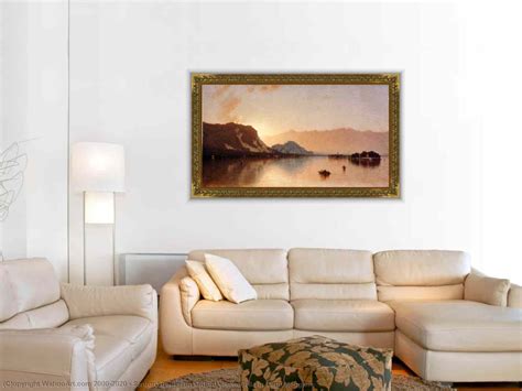 Kunstreproduktionen Isola Bella In Lago Maggiore 1871 Von Sanford