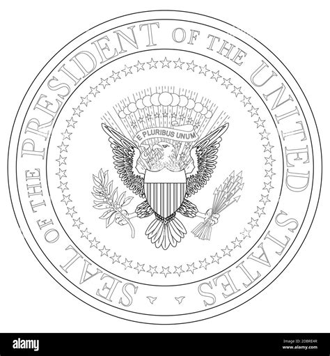 Seal Of The President Of The United States Hi Res Stock Photography And
