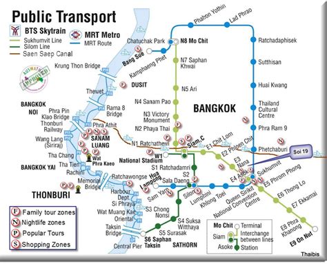 Bangkok Public Transport Map Pdf Jessiekruwrichards
