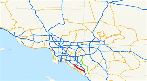Southern California Toll Roads Map Map Of Highway 101 In California