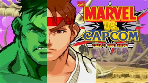 Marvel Vs Capcom Hulk And Ryu Youtube