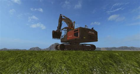 Atlas Ec300 Excavator V300 Fs17 Farming Simulator 17 Mod Fs 2017 Mod