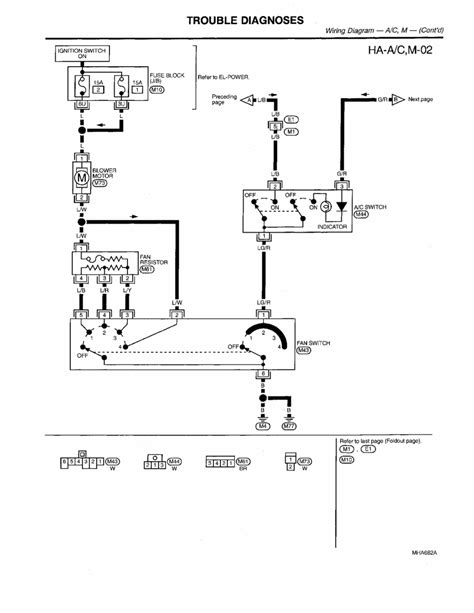 L 2295b air handler wiring diagrams page drawing no. | Repair Guides | Heating, Ventilation & Air Conditioning (1998) | Manual Air Conditioner ...