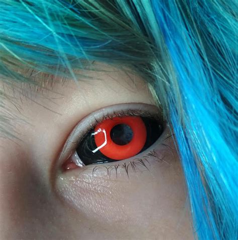 Crazylab Sclera Tokyo Ghoul Red Circle Lenses