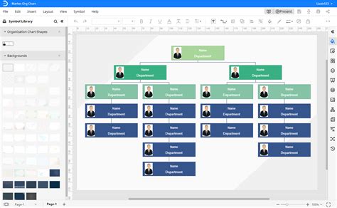 How To Make An Organizational Chart Edrawmax Online
