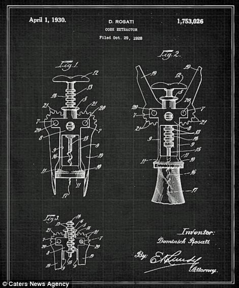 Blueprints Show Inner Workings Of Some Famous Inventions Blueprints