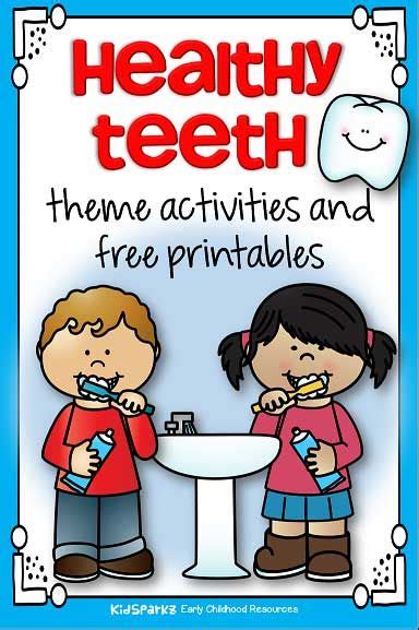 Dental Activities For Preschool Healthy Teeth Activities Preschool