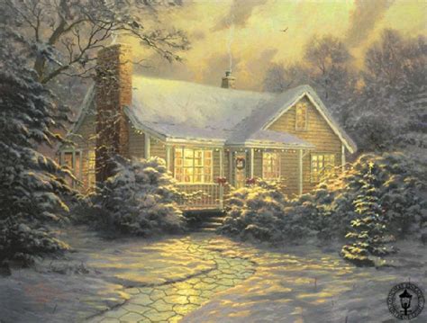 Thomas Kinkade Winter Winter Fan Art 23436554 Fanpop