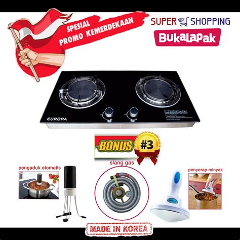 Jual Kompor Gas Tanam Portable Hemat Gas Infrared Europa ...