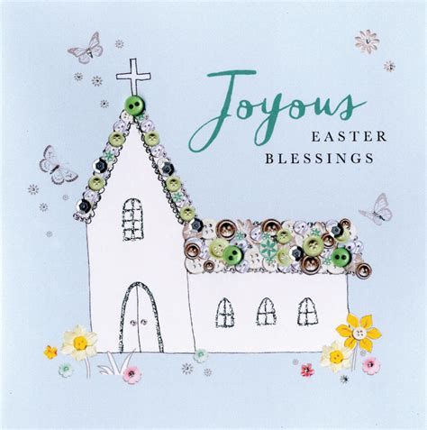 Maybe you would like to learn more about one of these? Joyous Easter Blessings Greeting Card Buttoned Up | Cards