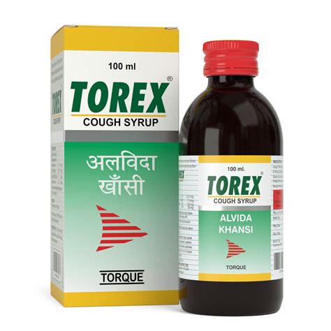 Torex Cough Syrup Torque Pharma