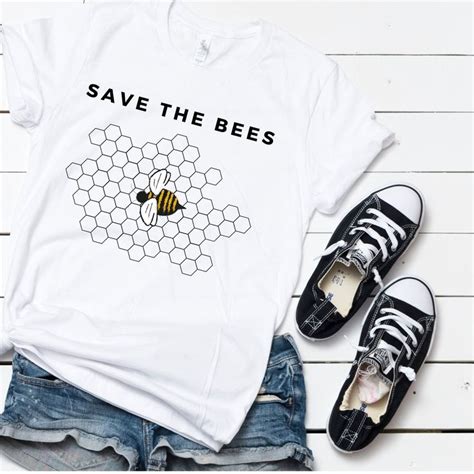 Save The Bees Shirt Bee Tshirt Bee Keeper Shirt Save The Bees