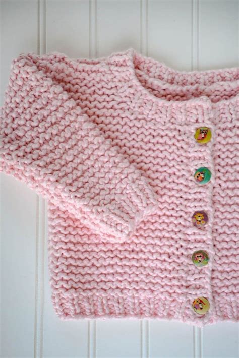 39 No Sew Baby Cardigan Knitting Pattern Nirianikolay