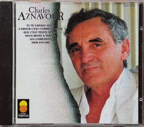 Charles Aznavour Charles Aznavour Tu Te Laisses Aller Cd