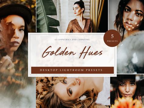 You can totally have fun with them, too! Golden Lightroom Desktop Presets // LR Template - FilterGrade