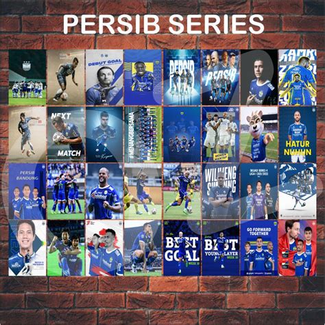 Jual Poster Dingding Aesthetic Poster Persib Persib Bandung