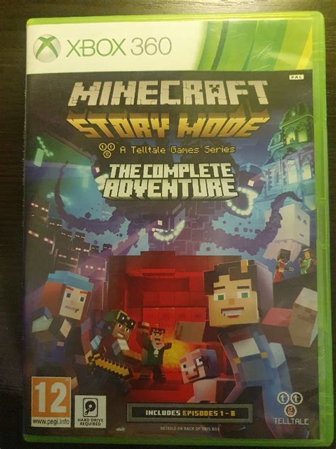 Xbox 360 Minecraft Story Mode Complete Adventure Gębałka Kup Teraz