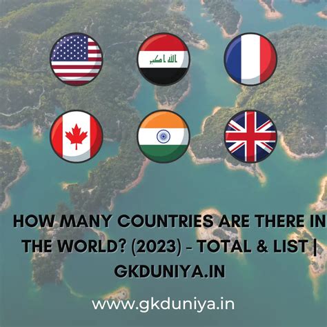 How Many Countries Are There In The World 2023 Total And List