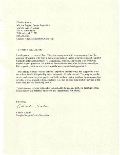 sample professional reference letter  letters