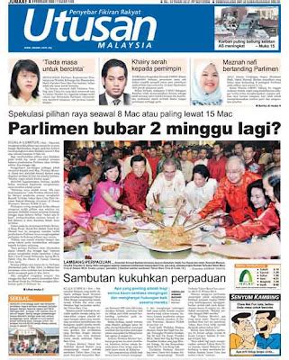 Pendedahan pemalsuan pas lawatan kerja sementara (plks) oleh suruhanjaya pencegahan rasuah malaysia (sprm) dan. Panas! Pengedar Surat Khabar Sabotaj Akhbar Utusan Dan ...