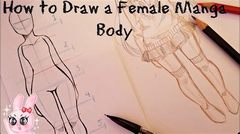 How To Draw Anime Body Female Step By Step Add Proportionate
