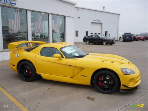 2009 Viper Race Yellow Dodge Viper Srt 10 Acr Coupe 25999636 Photo 12