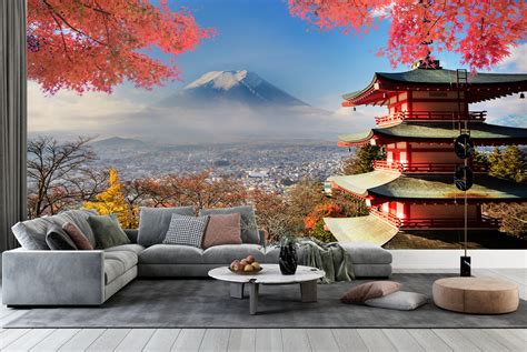 Wallpaper Murals Mt Fuji Japan Wall Mural Wallpaper Ws 42505