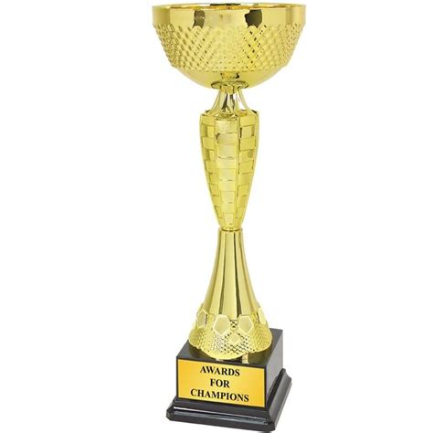 Metal Cup Trophy 38318 Gold Emico Trophy Official