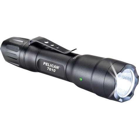Pelican 7610 Tactical Flashlight Black 076100 0000 110 Bandh