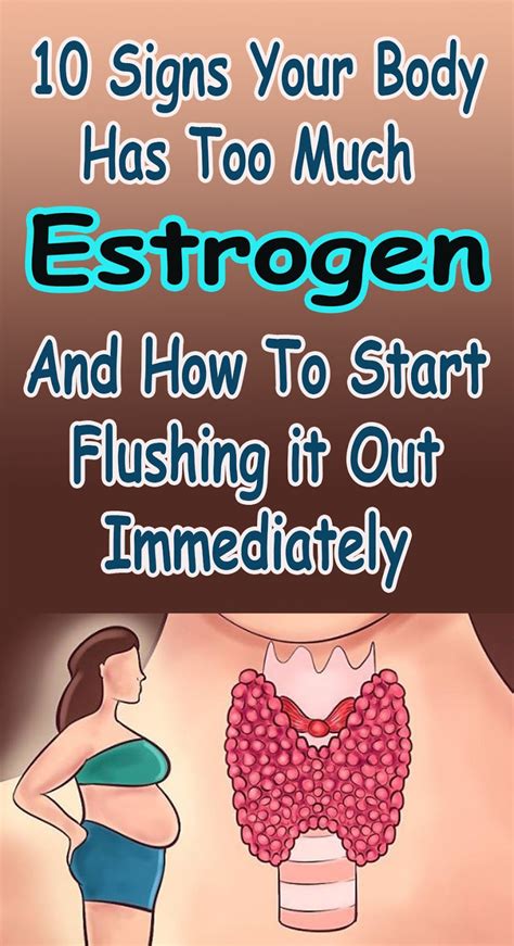 10 Signs Your Body Has Too Much Estrogen And How To Start Flushing It