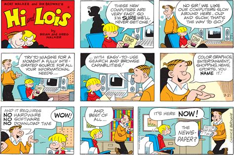 Newspaper Hi And Lois Comics Mort Walker Digital Comic