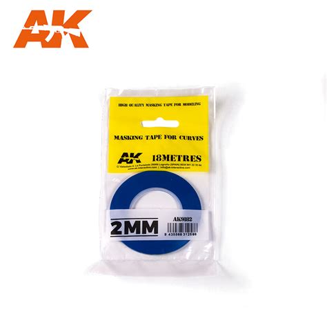 ak interactive blue masking tape for curves 2mm nii g shop