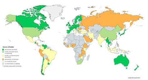 Update To World Map Of Body Acquisition Ifaa