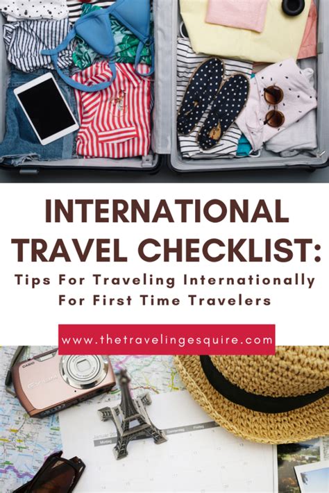 International Travel Checklist Tips For Traveling Internationally For