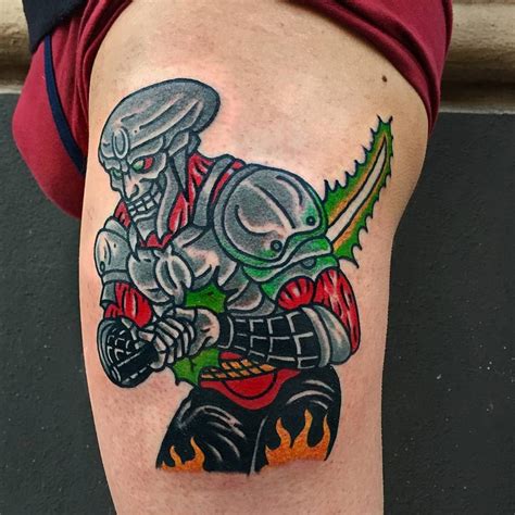 Tattoo Uploaded By Ross Howerton • Yoshimitsu In The Middle Of His