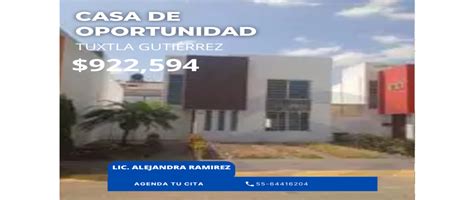 Casa En Residencial Bonanza Chiapas En Venta En