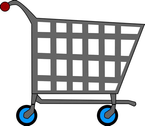 Clipart Basic Shopping Cart