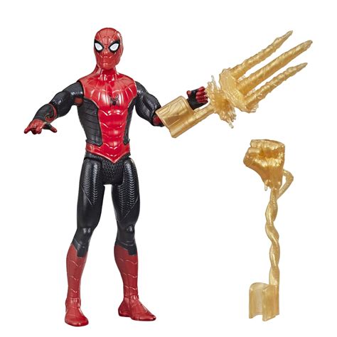 Buy Spider Man Marvel 6 Inch Mystery Web Gear Upgraded Black And Red
