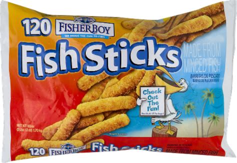Fisher Boy Fish Sticks 120 Ct 60 Oz Kroger